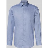 ETERNA Regular Fit Freizeithemd mit Kentkragen in Bleu, Größe 41 ETERNA Regular Fit Freizeithemd mit Kentkragen in Bleu, Größe 41 von Eterna