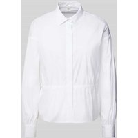 ETERNA Regular Fit Hemdbluse mit Ballonärmeln in Weiss, Größe 38 ETERNA Regular Fit Hemdbluse mit Ballonärmeln in Weiss, Größe 38 von Eterna