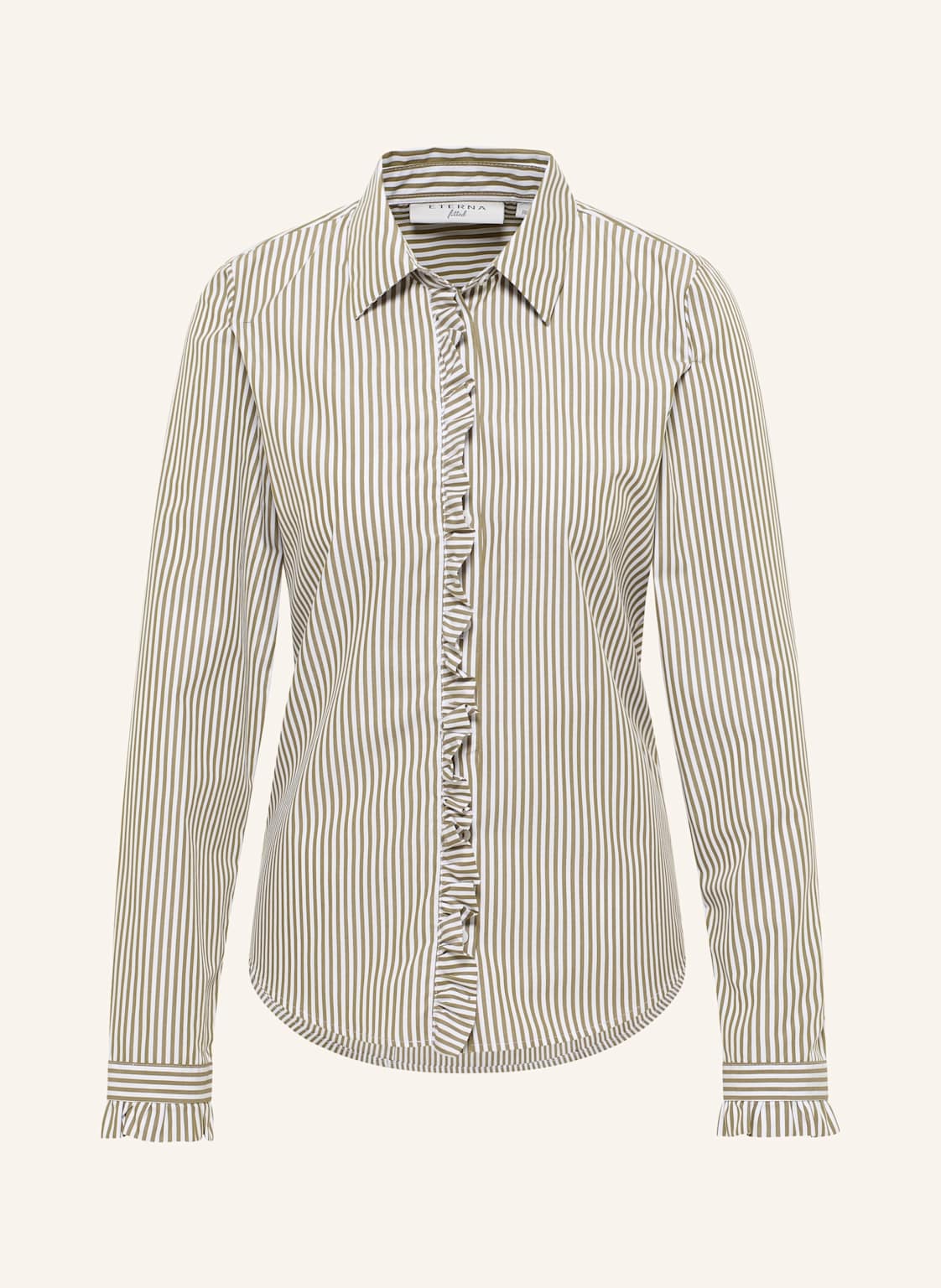 Eterna Bluse Fitted gruen von Eterna