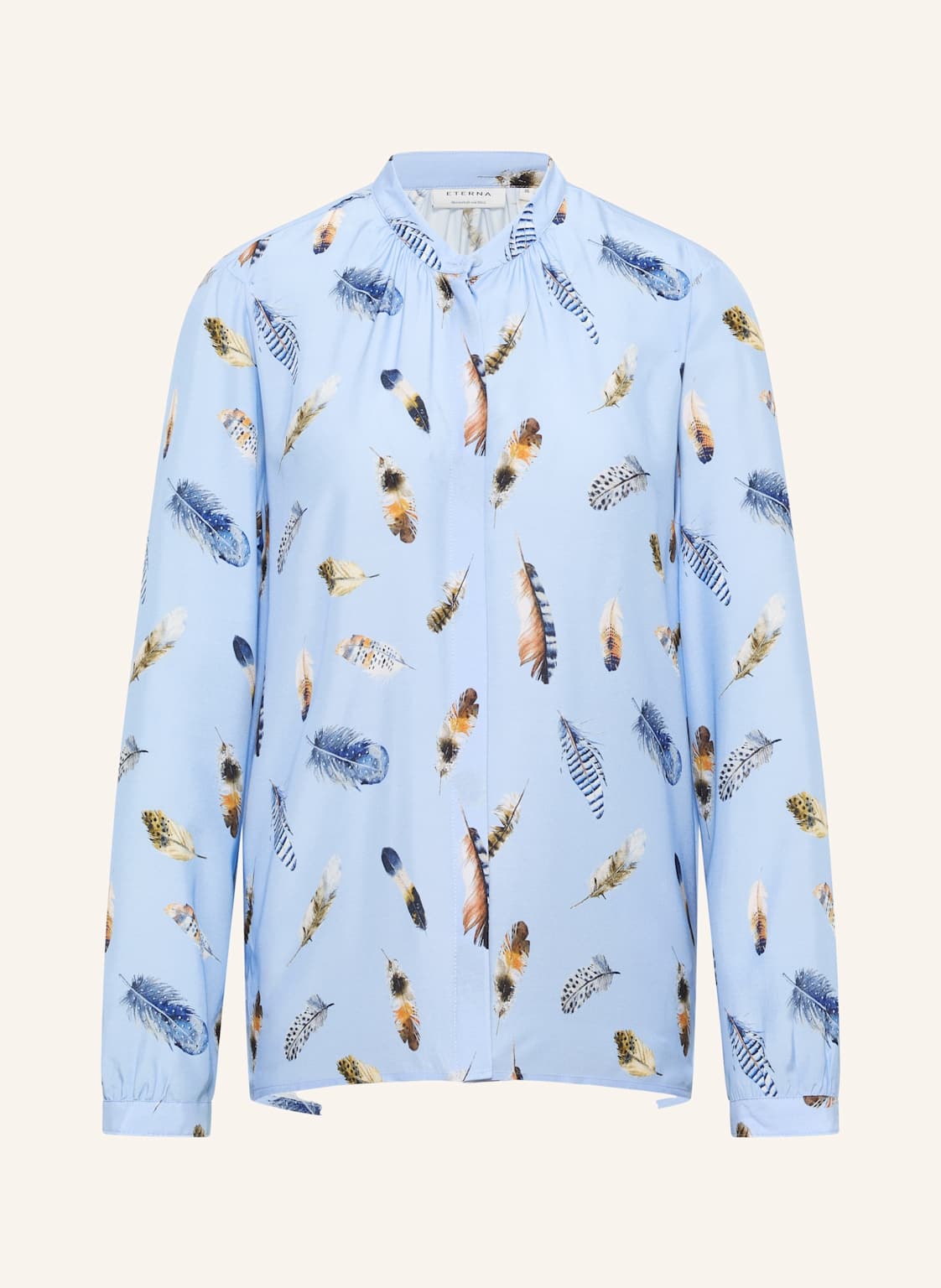 Eterna Bluse Loose Fit blau von Eterna