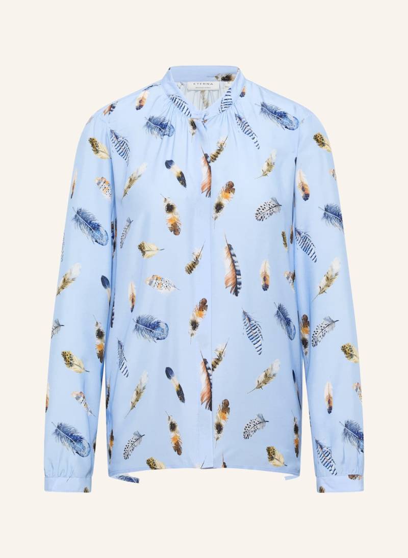 Eterna Bluse Loose Fit blau von Eterna