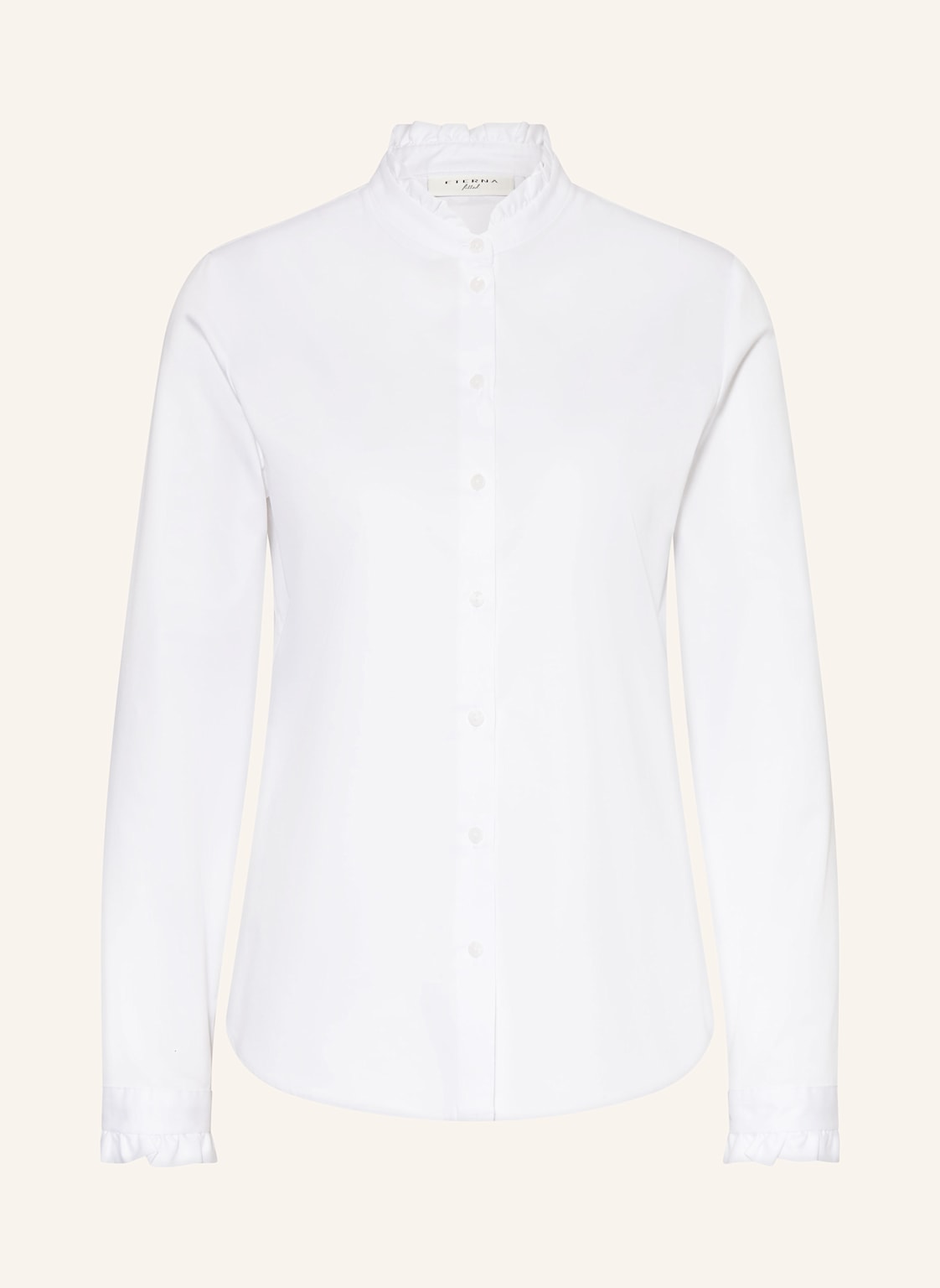 Eterna Bluse Mit Rüschen weiss von Eterna