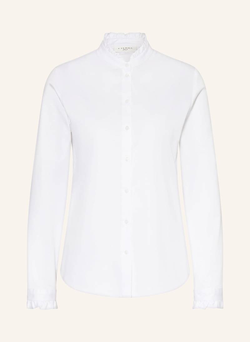 Eterna Bluse Mit Rüschen weiss von Eterna