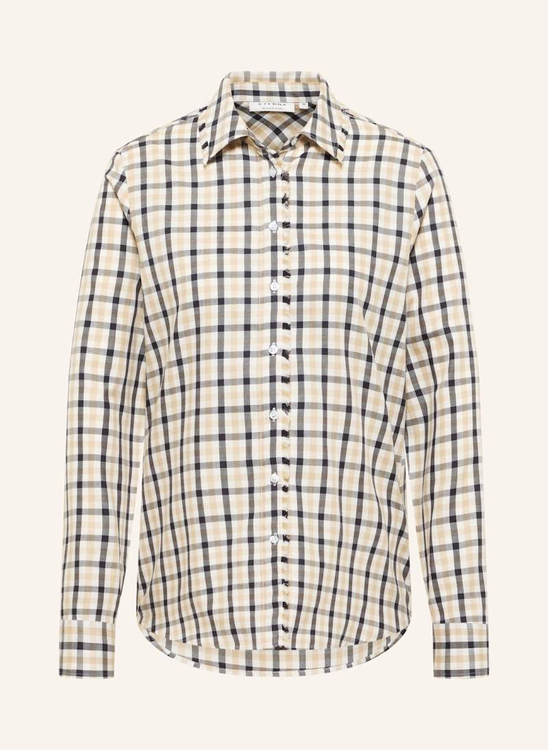 Eterna Bluse Regular Fit beige von Eterna