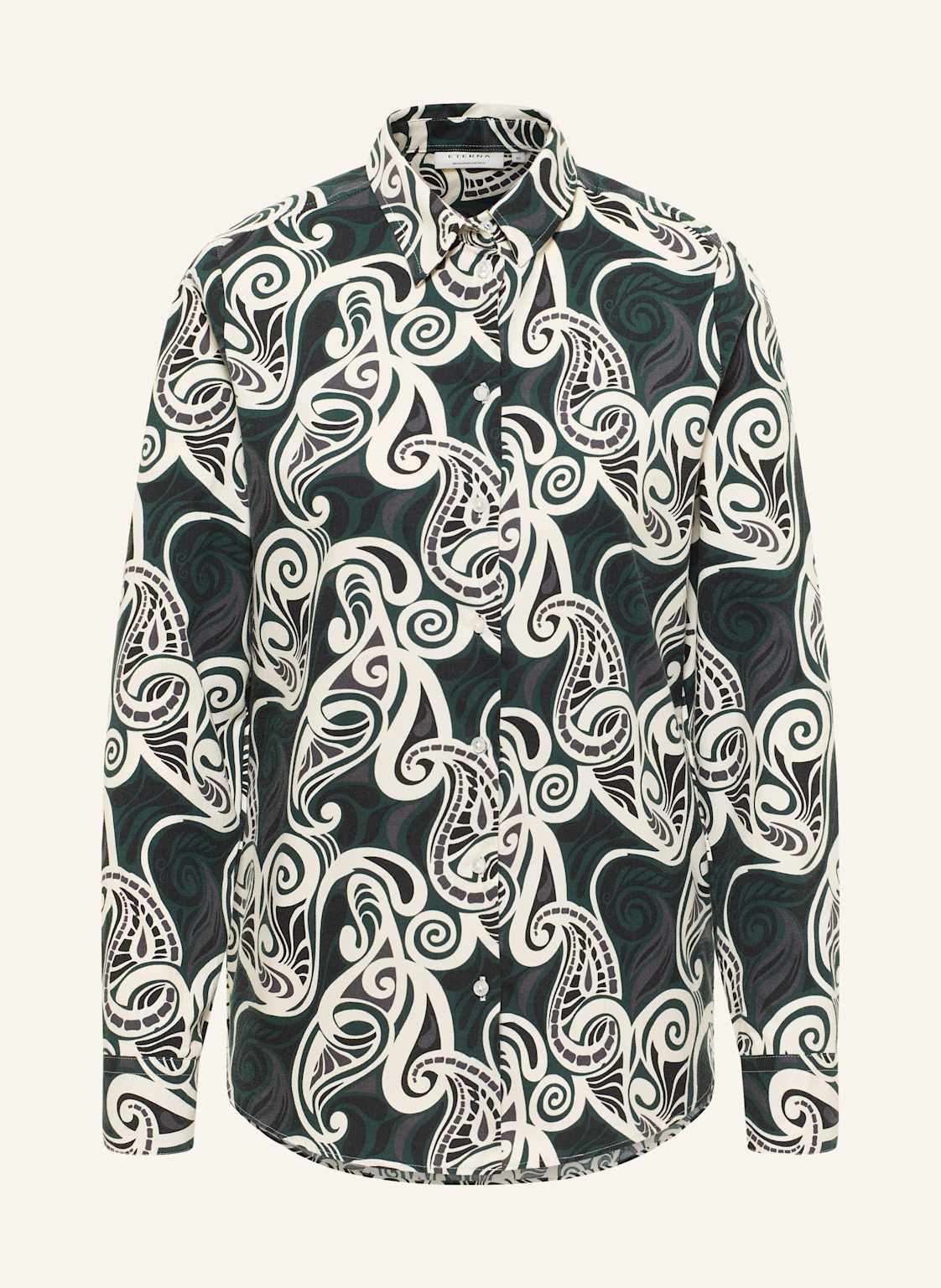 Eterna Bluse Regular Fit beige von Eterna