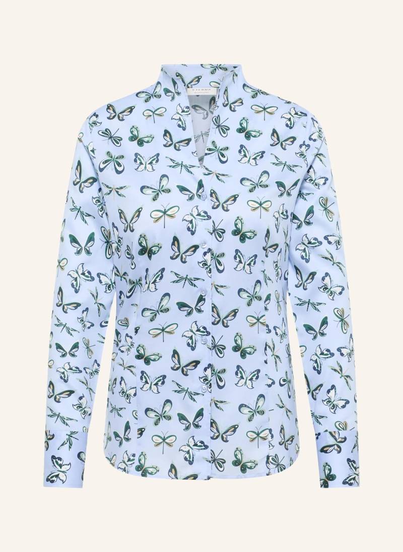 Eterna Bluse Regular Fit blau von Eterna