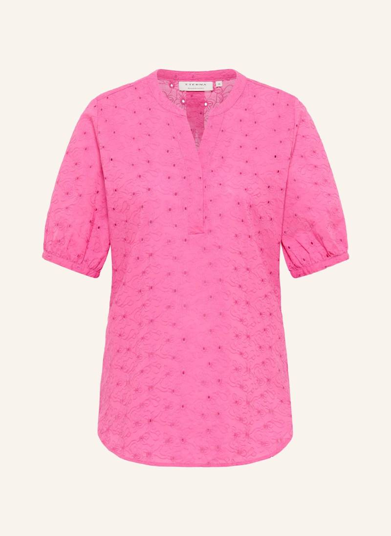 Eterna Bluse Regular Fit pink von Eterna