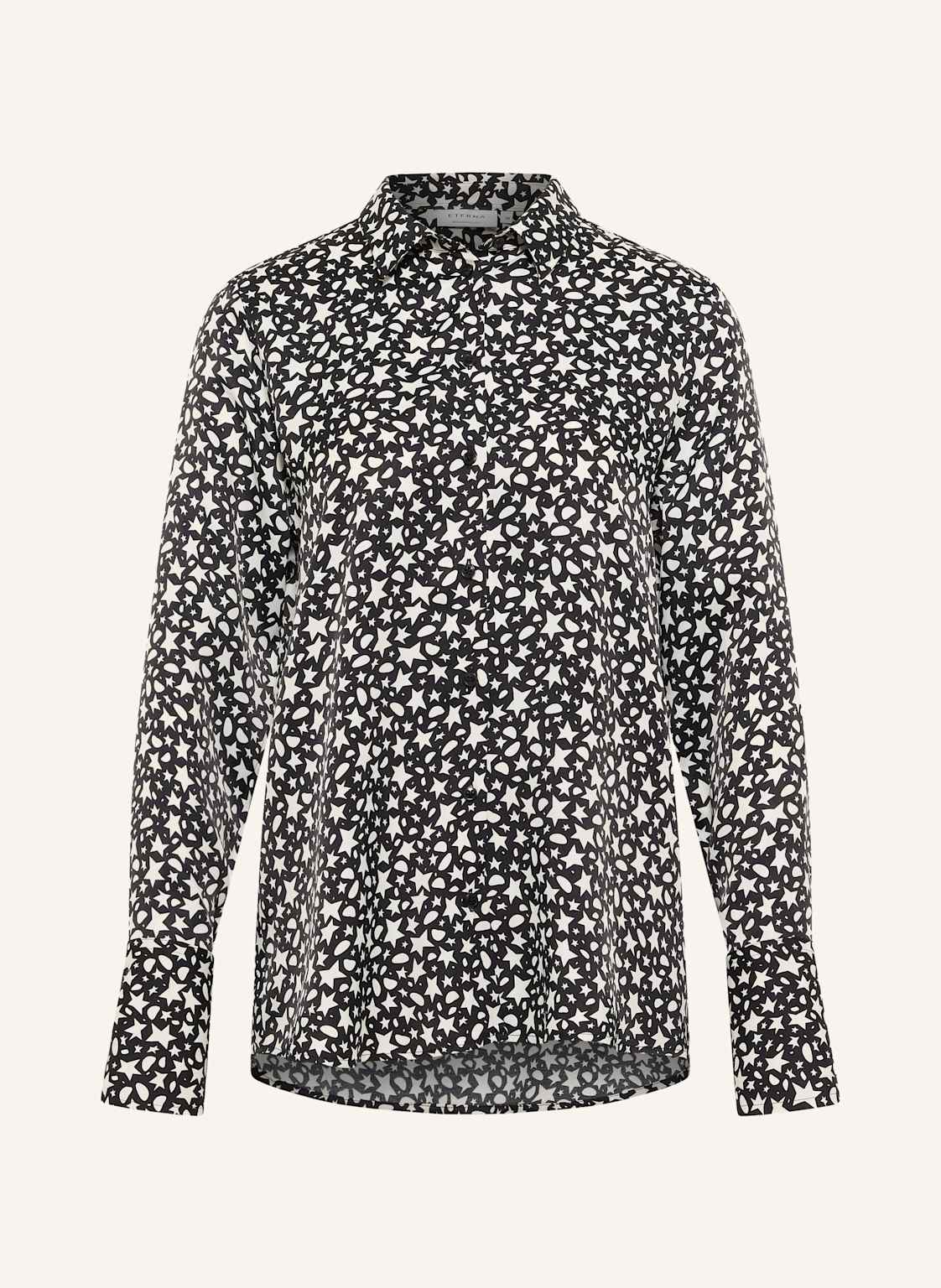 Eterna Bluse Regular Fit schwarz von Eterna