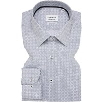 Eterna Bügelfreies Baumwollhemd mit Print, Modern Fit in 43S von Eterna