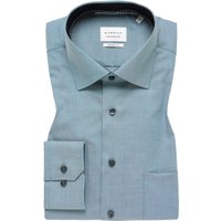 Eterna Bügelfreies Baumwollhemd mit feiner Struktur, Modern Fit in 38S von Eterna
