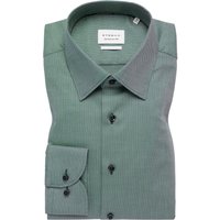 Eterna Bügelfreies Baumwollhemd mit feiner Struktur, Slim Fit in 38XS von Eterna