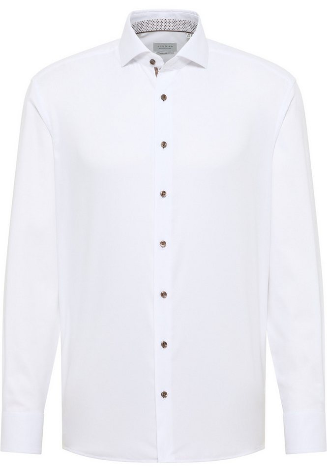 Eterna Businesshemd – Herren Businesshemd – Langarm Hemd Natté aus reiner Bau von Eterna