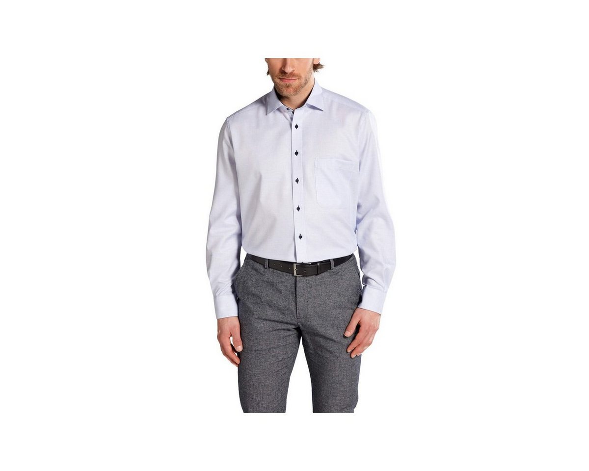 Eterna Businesshemd Kurzarm Unterhemd ’für Herren in blau’ (1-tlg., keine Angabe) von Eterna
