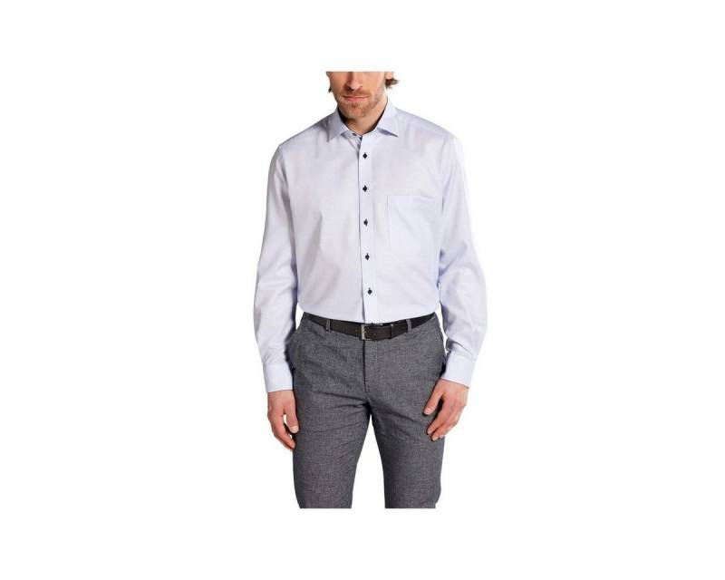 Eterna Businesshemd Kurzarm Unterhemd ’für Herren in blau’ (1-tlg., keine Angabe) von Eterna