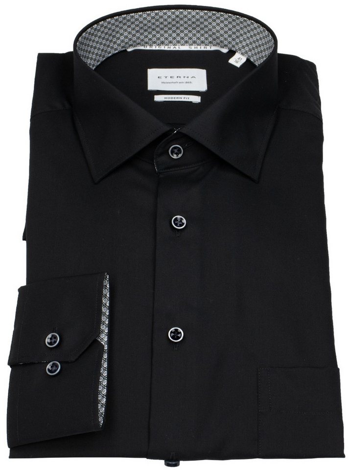 Eterna Businesshemd Modern Fit extra langer Arm leicht tailliert bügelfrei von Eterna