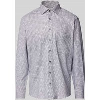 ETERNA Comfort Fit Business-Hemd mit Kentkragen in Graphit, Größe 41 von Eterna