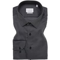 Eterna Extralanges Baumwollhemd mit Struktur, Modern Fit in 44SL von Eterna