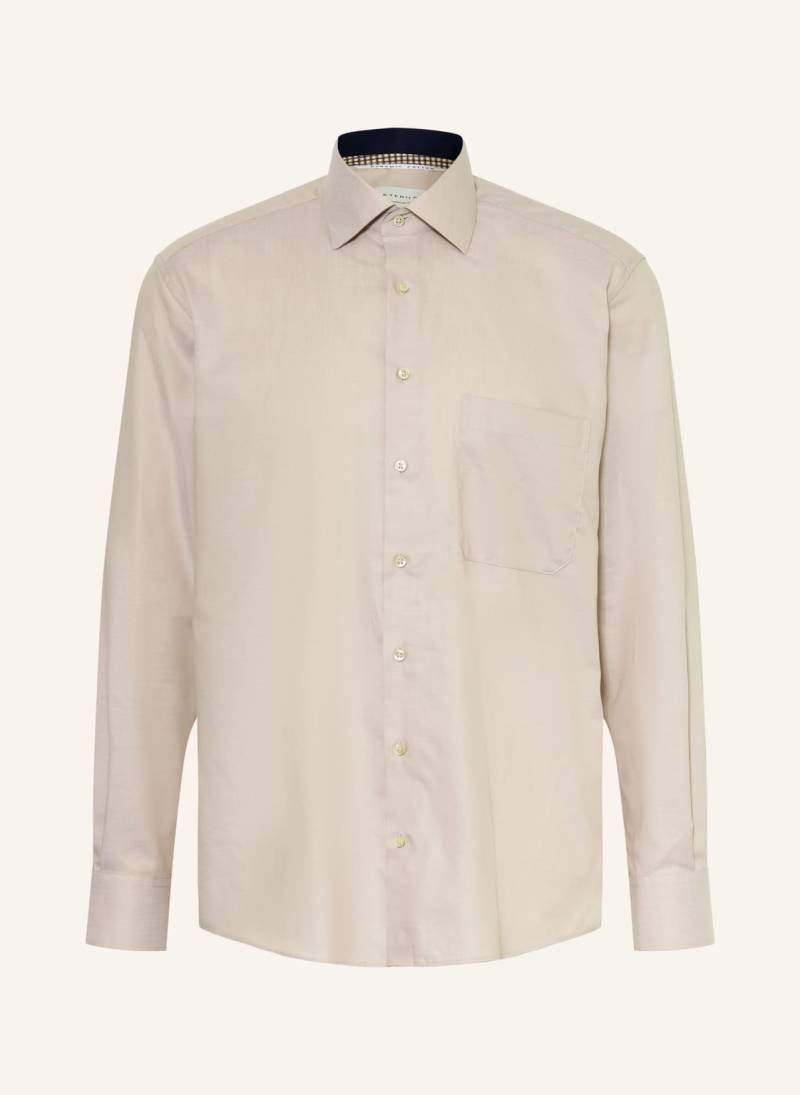 Eterna Hemd Comfort Fit beige von Eterna