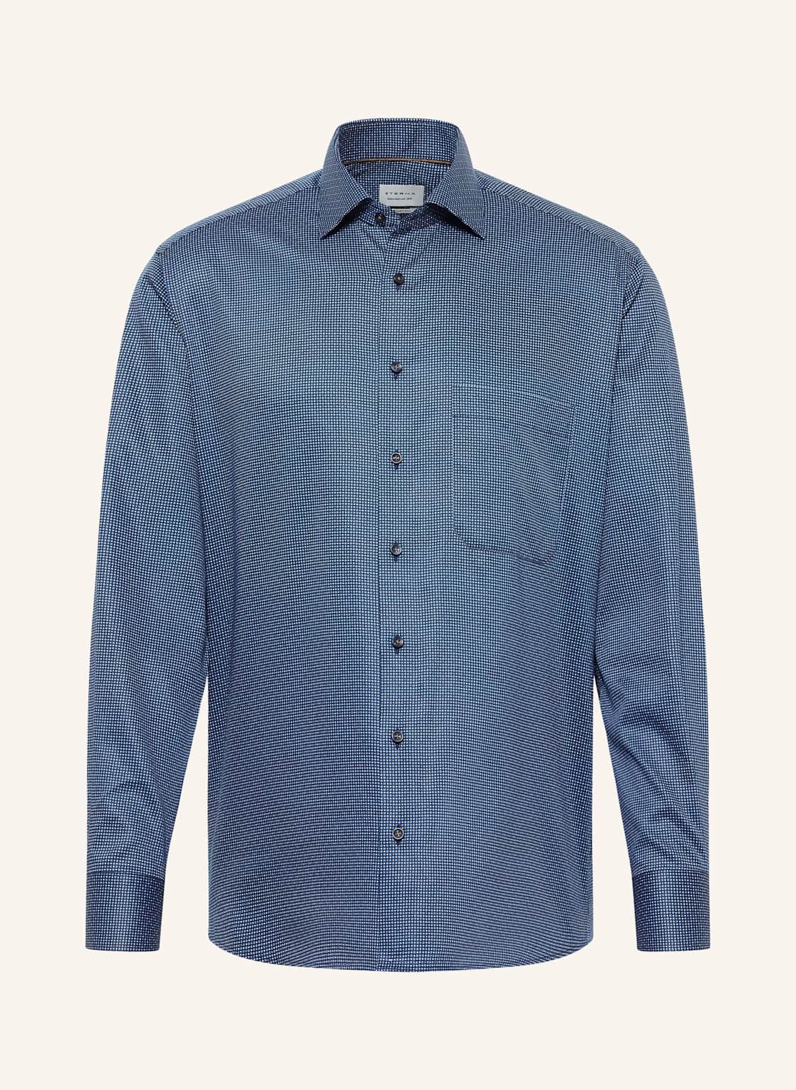 Eterna Hemd Comfort Fit blau von Eterna