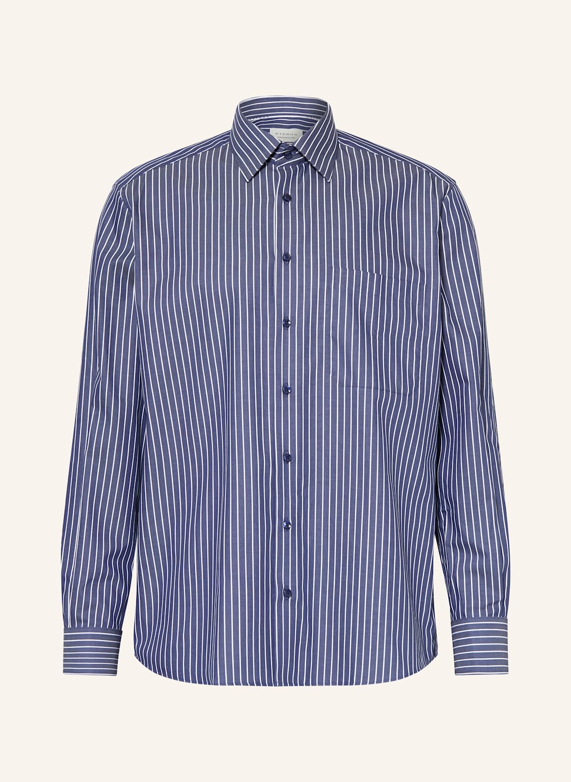 Eterna Hemd Comfort Fit blau von Eterna