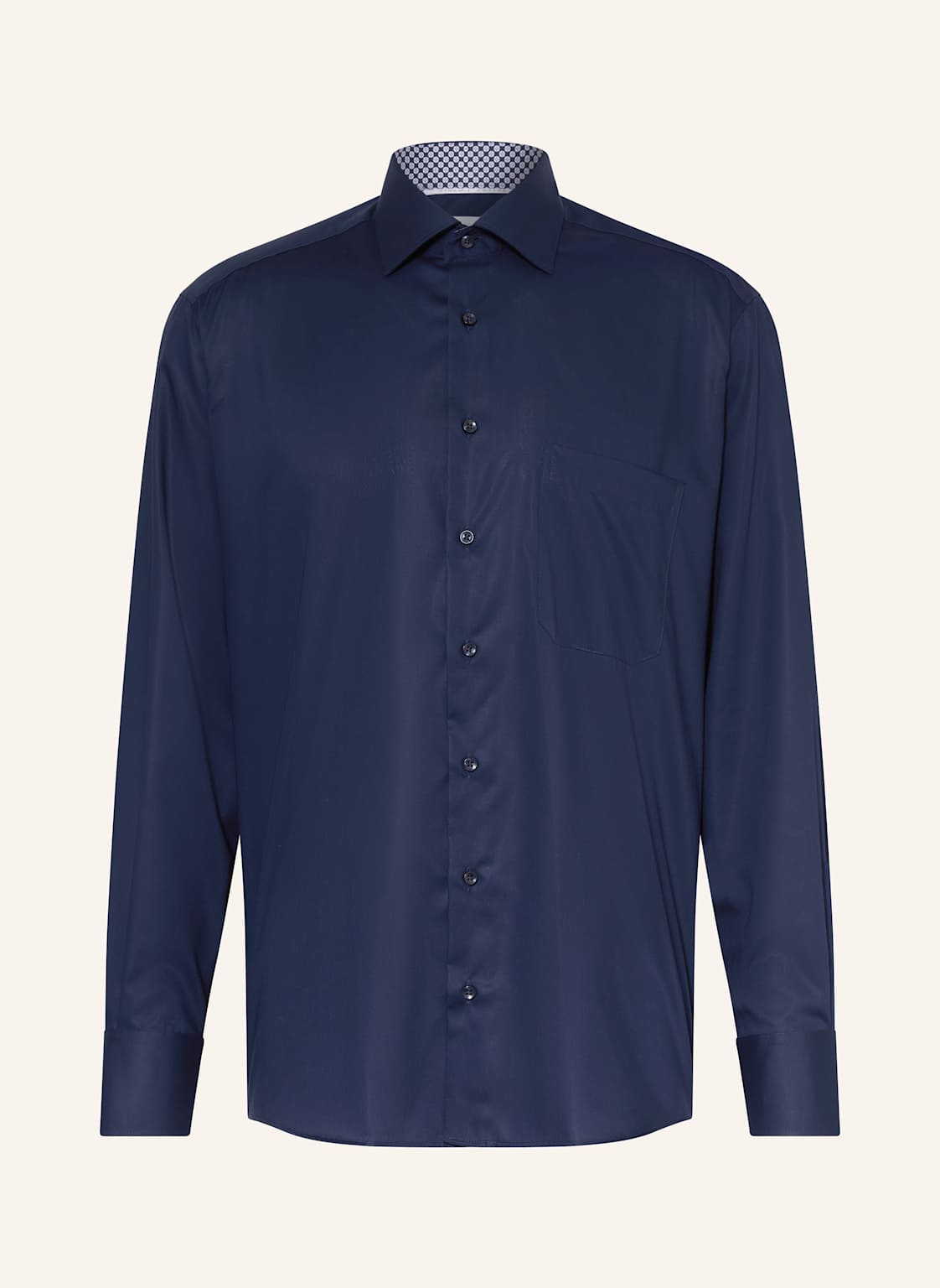 Eterna Hemd Comfort Fit blau von Eterna