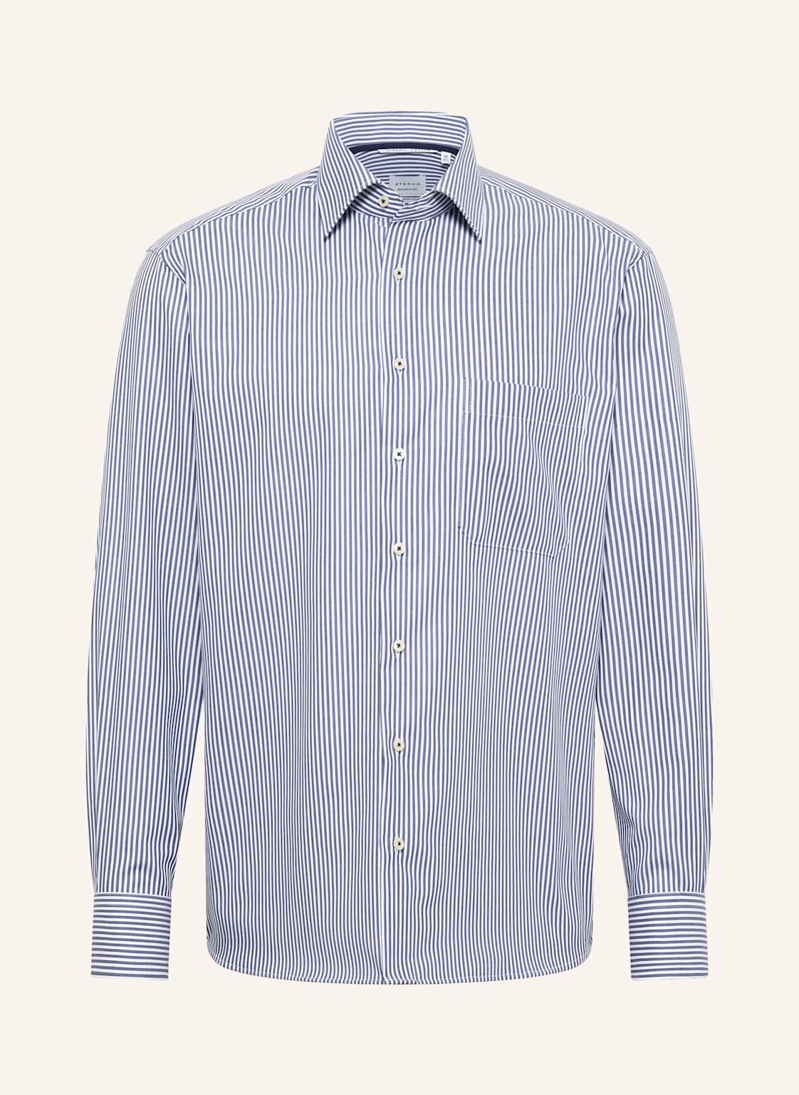 Eterna Hemd Comfort Fit blau von Eterna