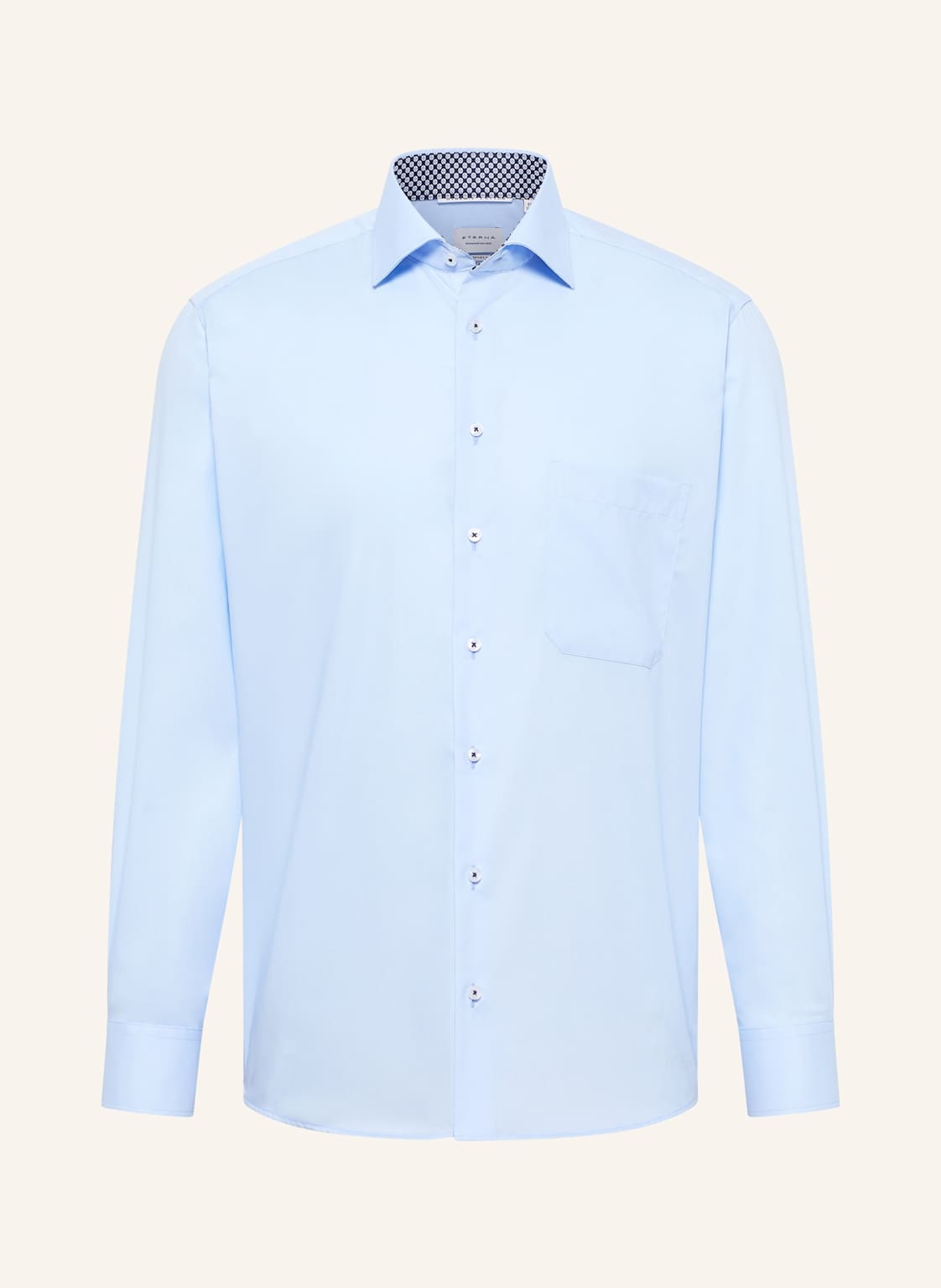 Eterna Hemd Comfort Fit blau von Eterna