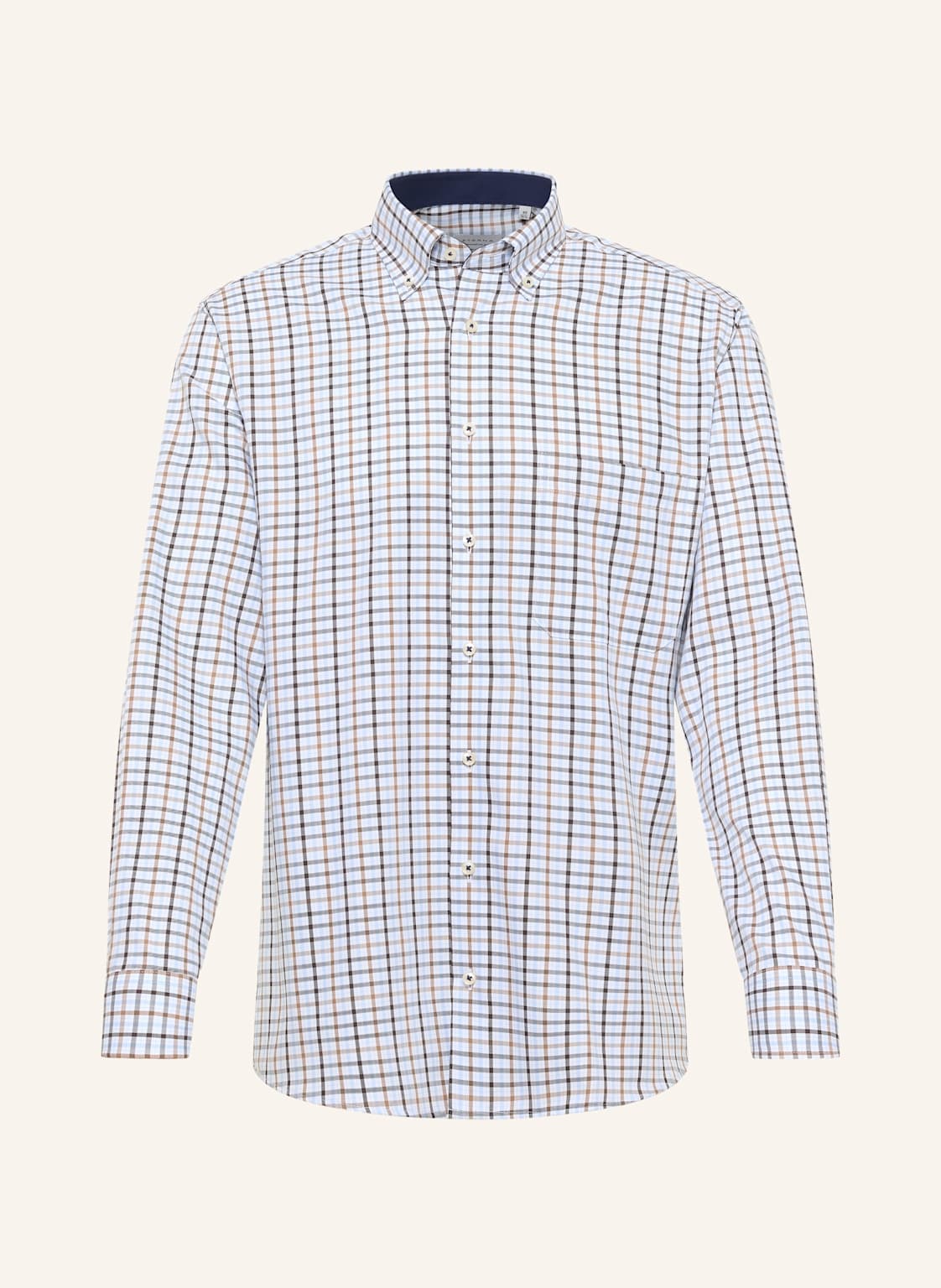 Eterna Hemd Comfort Fit blau von Eterna