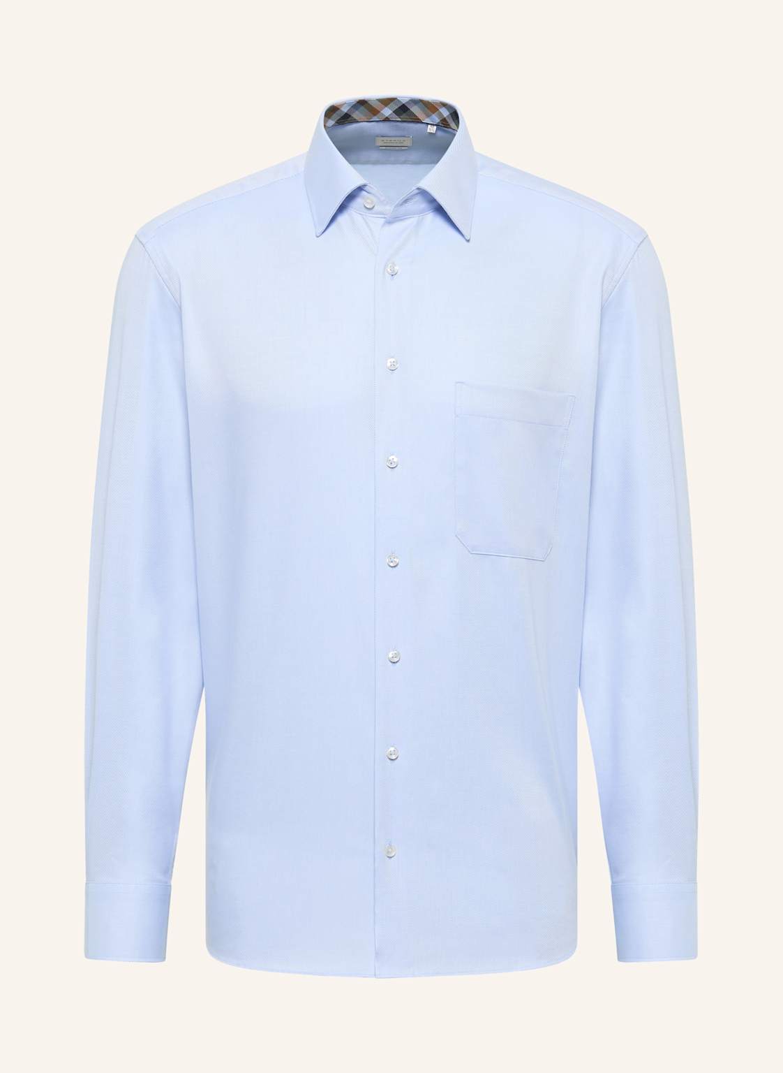 Eterna Hemd Comfort Fit blau von Eterna