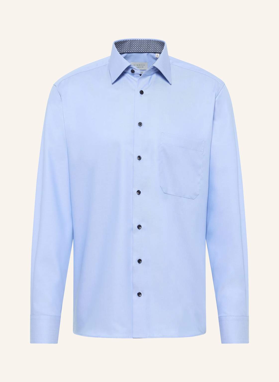 Eterna Hemd Comfort Fit blau von Eterna