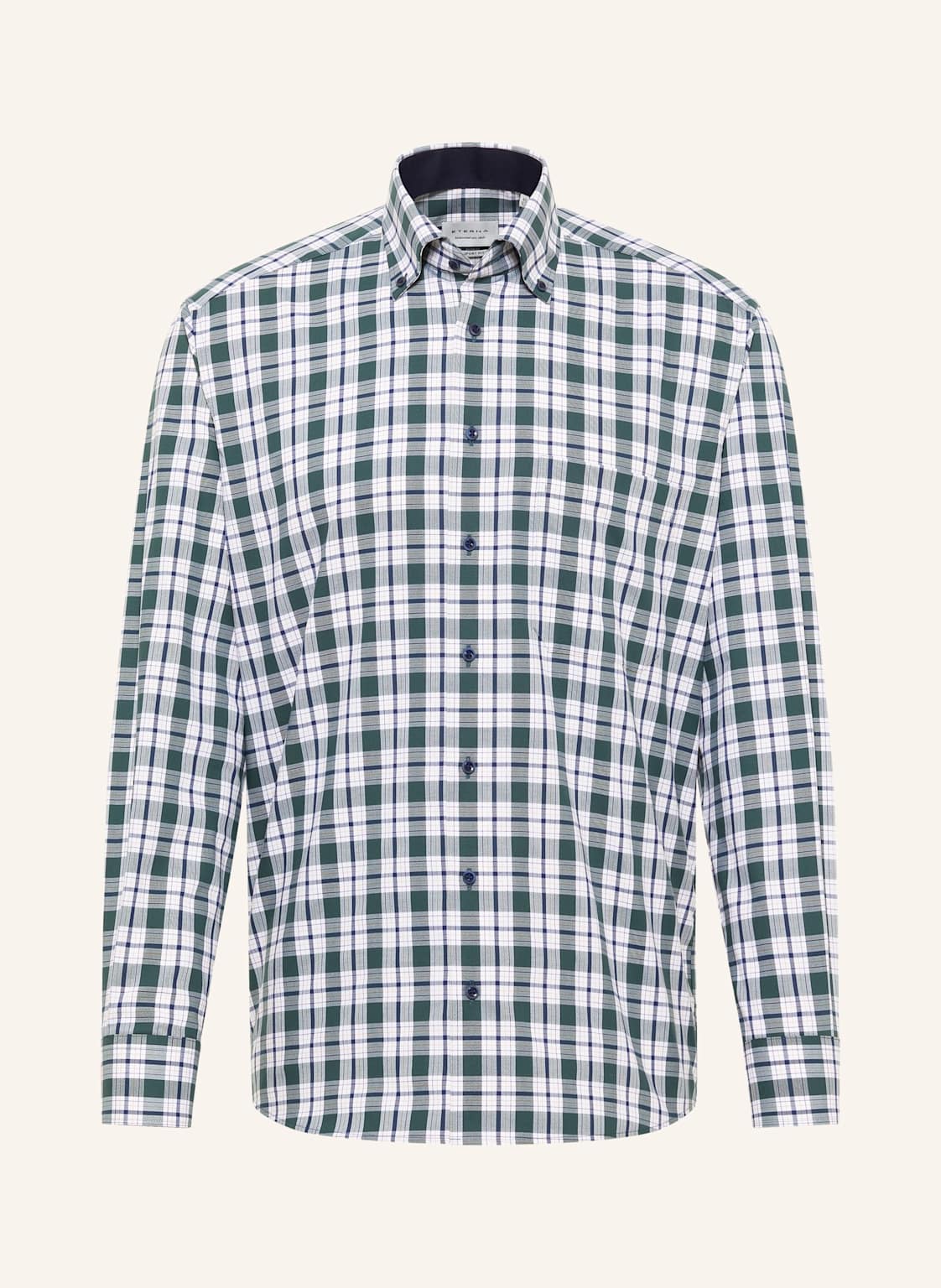 Eterna Hemd Comfort Fit gruen von Eterna