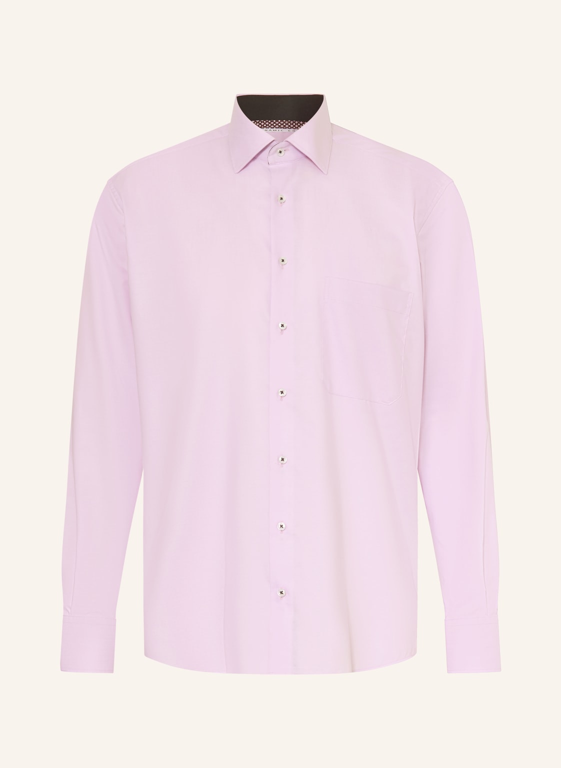 Eterna Hemd Comfort Fit lila von Eterna