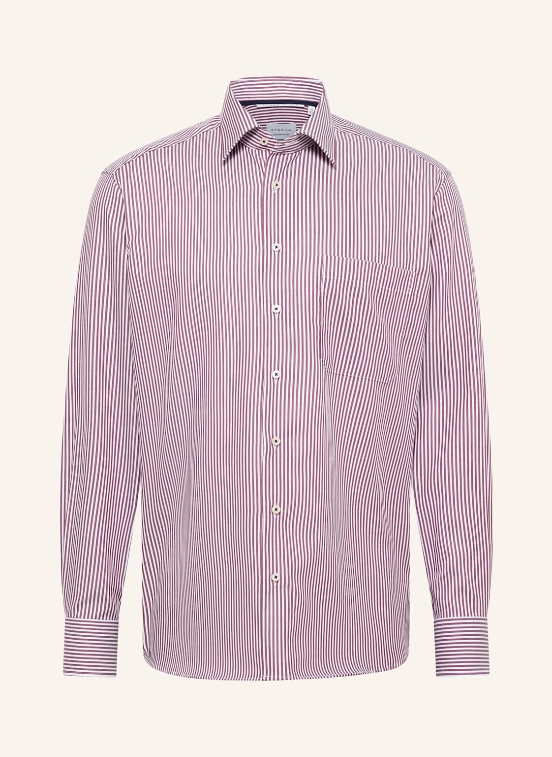 Eterna Hemd Comfort Fit rot von Eterna