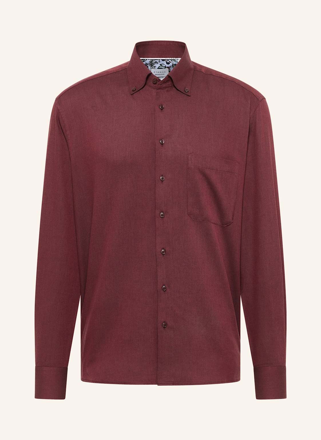 Eterna Hemd Comfort Fit rot von Eterna