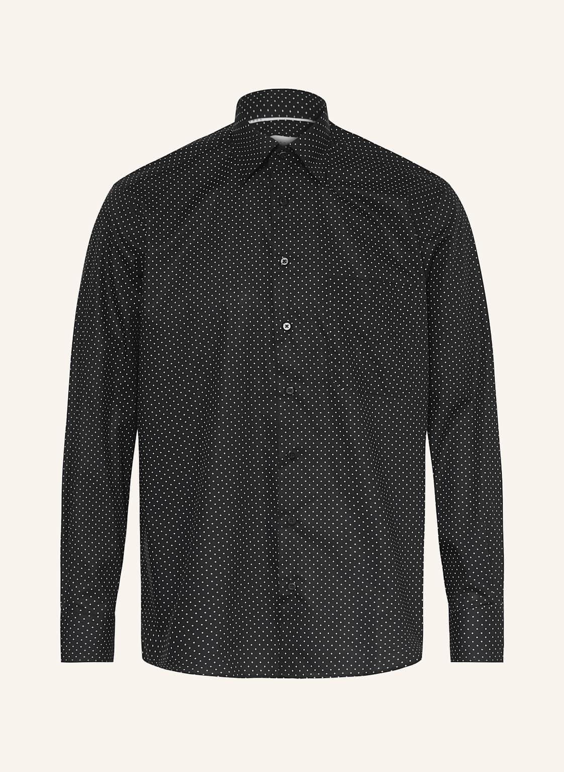 Eterna Hemd Comfort Fit schwarz von Eterna