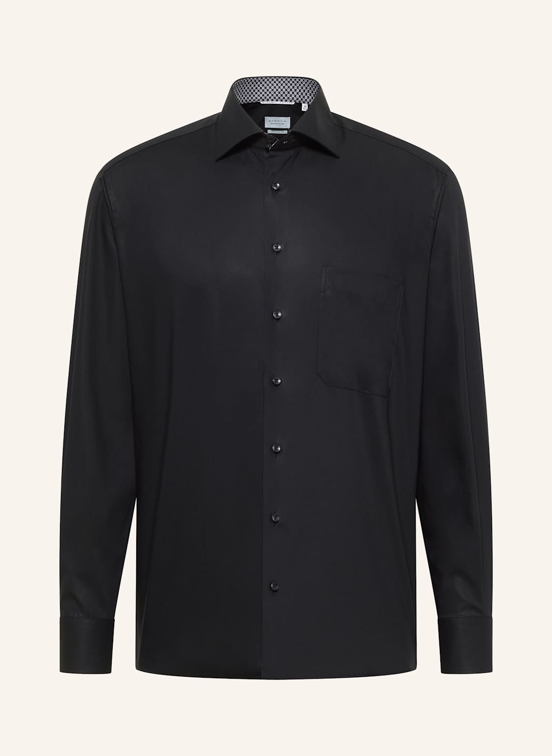 Eterna Hemd Comfort Fit schwarz von Eterna