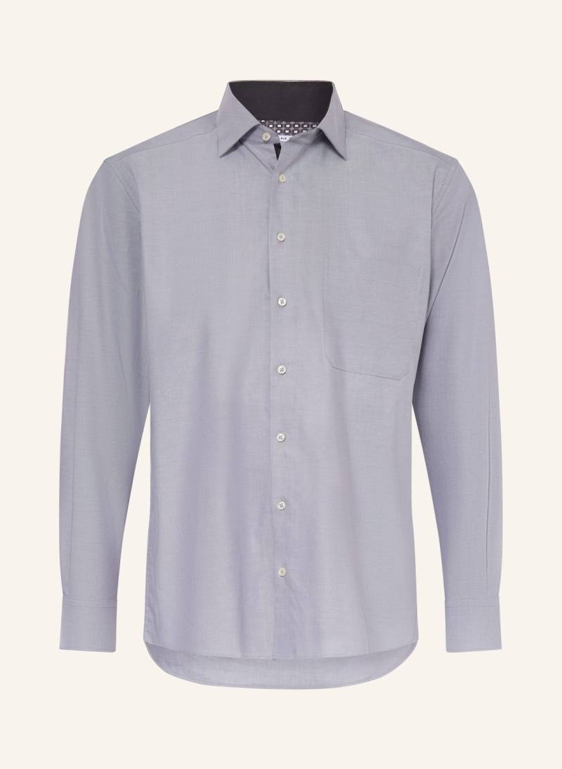 Eterna Hemd Comfort Fit silber von Eterna