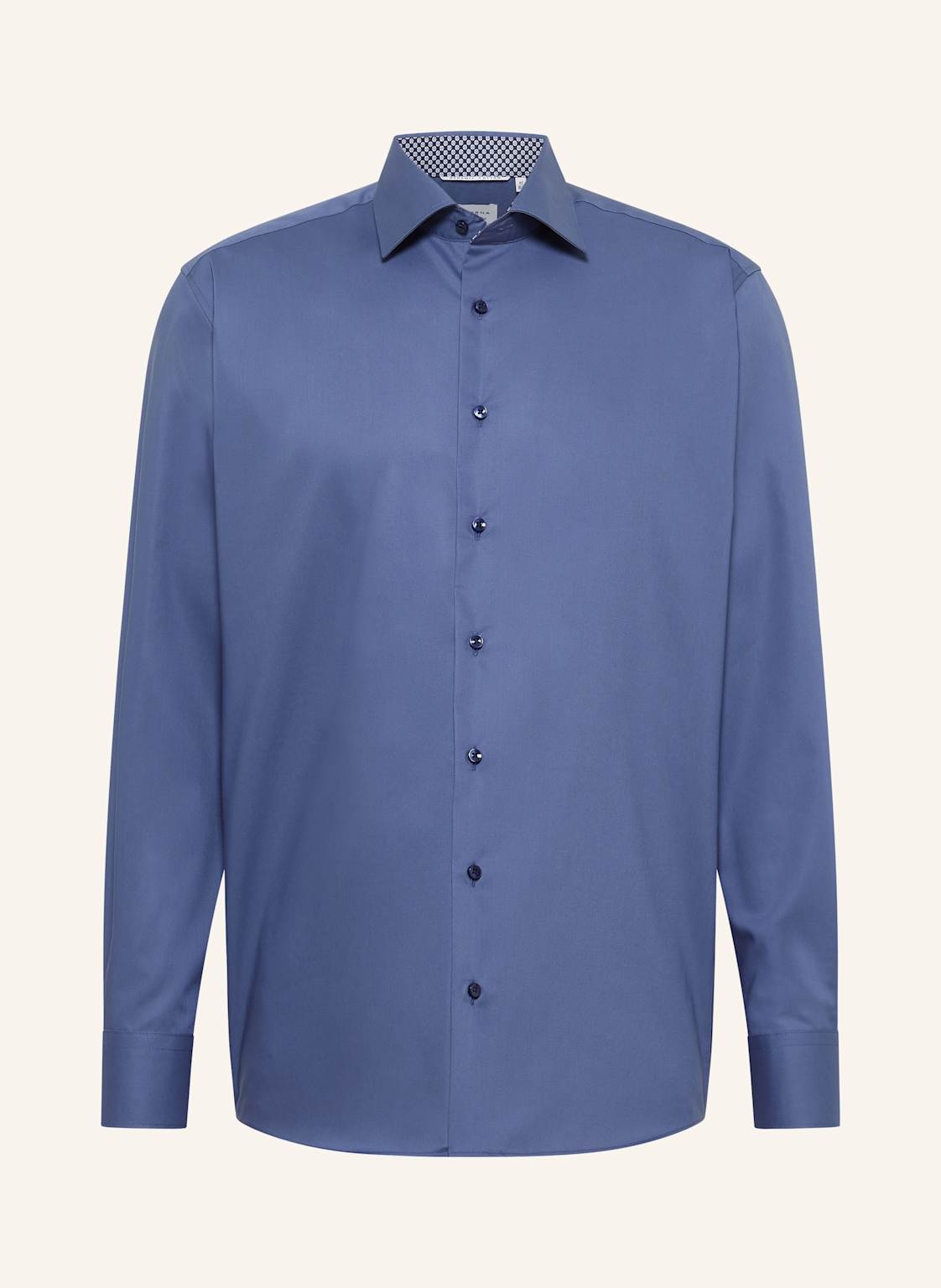 Eterna Hemd Modern Fit blau von Eterna