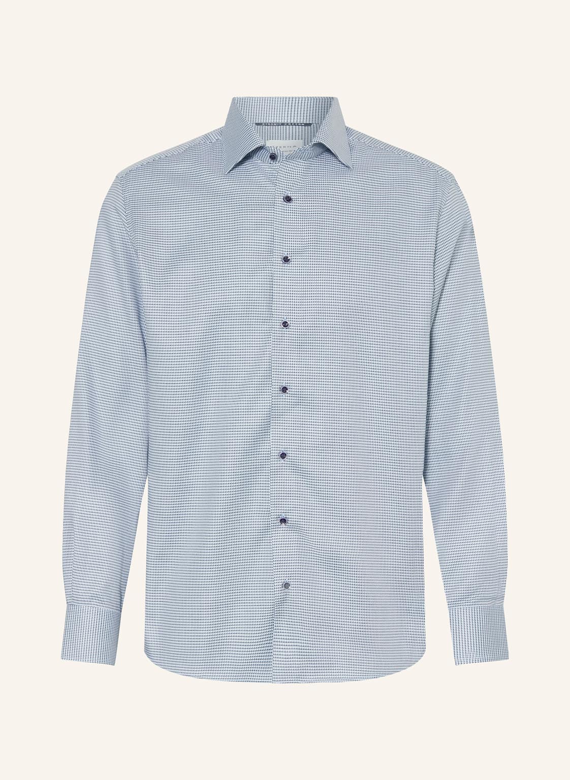 Eterna Hemd Modern Fit blau von Eterna