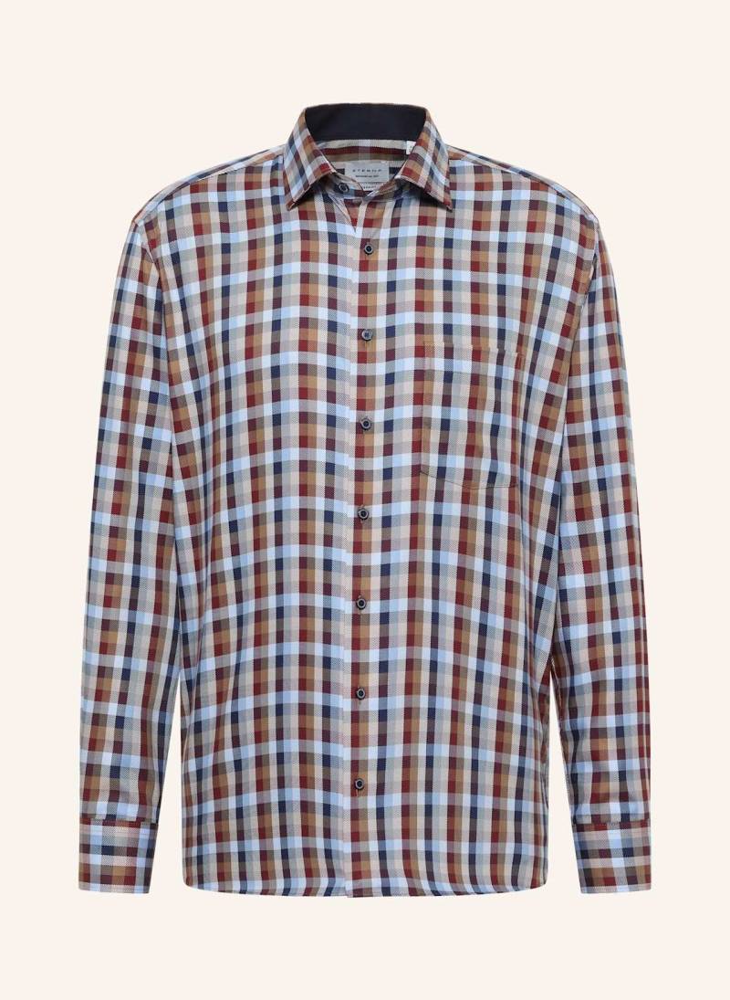 Eterna Hemd Modern Fit blau von Eterna