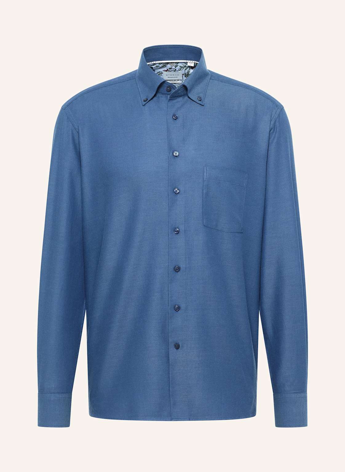 Eterna Hemd Modern Fit blau von Eterna