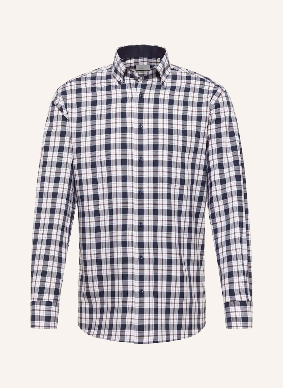 Eterna Hemd Modern Fit blau von Eterna