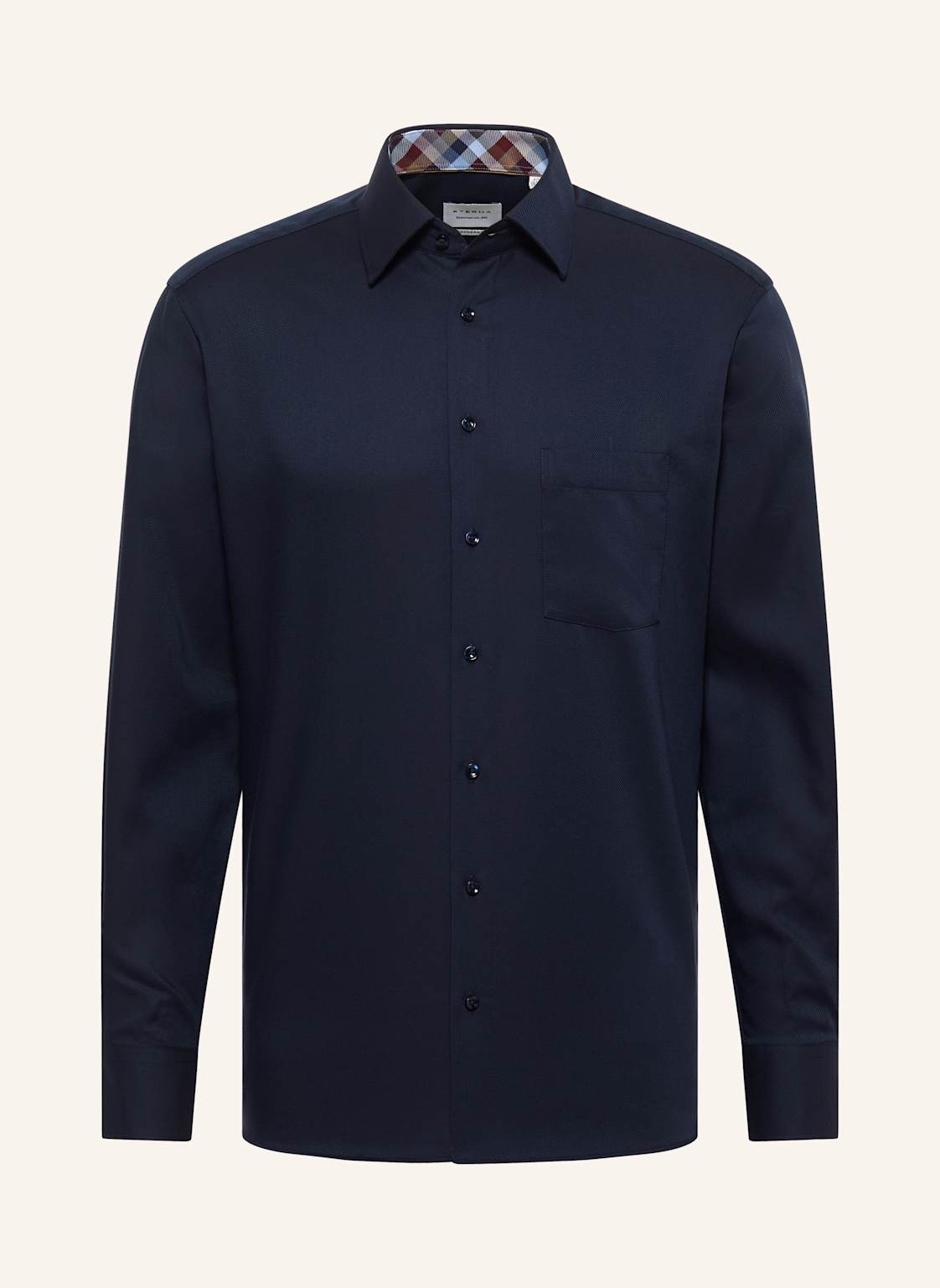 Eterna Hemd Modern Fit blau von Eterna