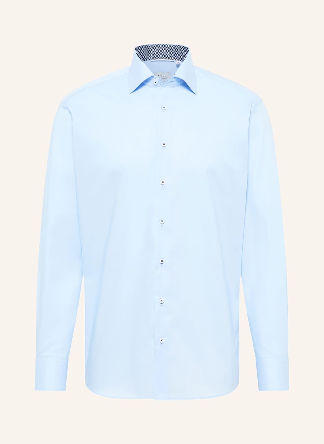 Eterna Hemd Modern Fit blau von Eterna