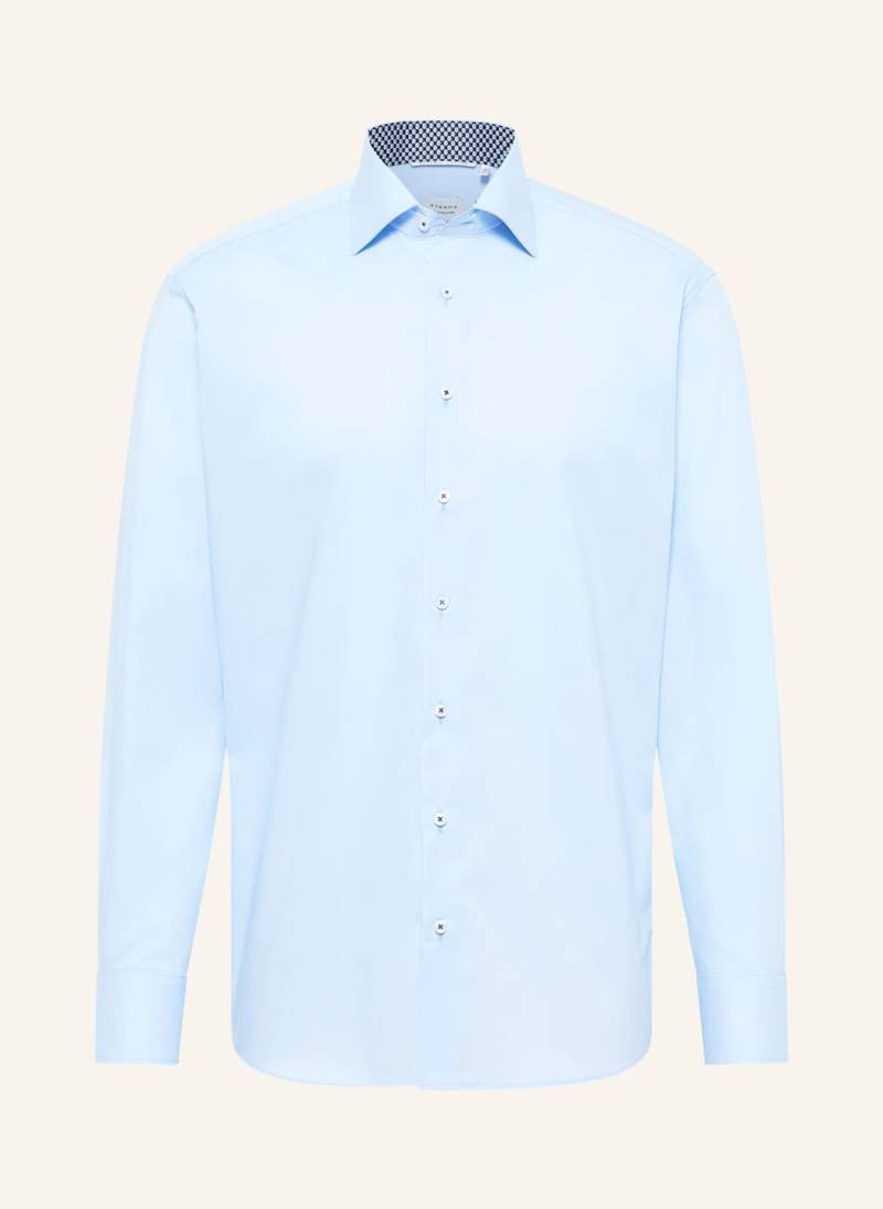 Eterna Hemd Modern Fit blau von Eterna