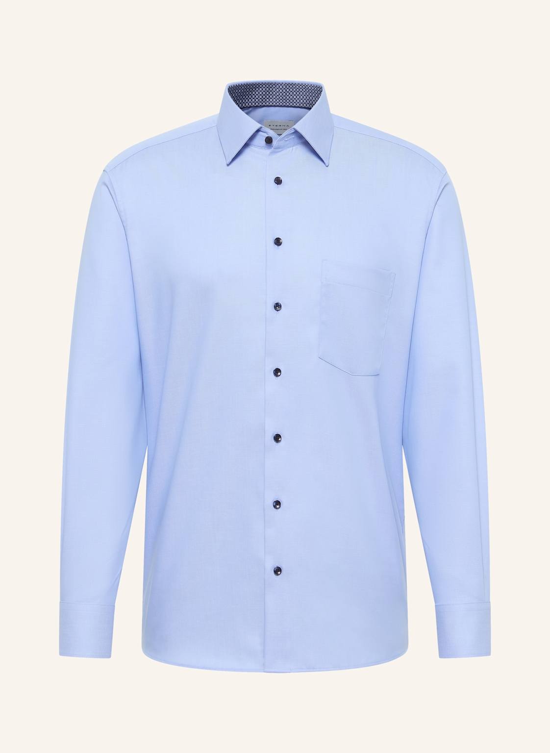 Eterna Hemd Modern Fit blau von Eterna