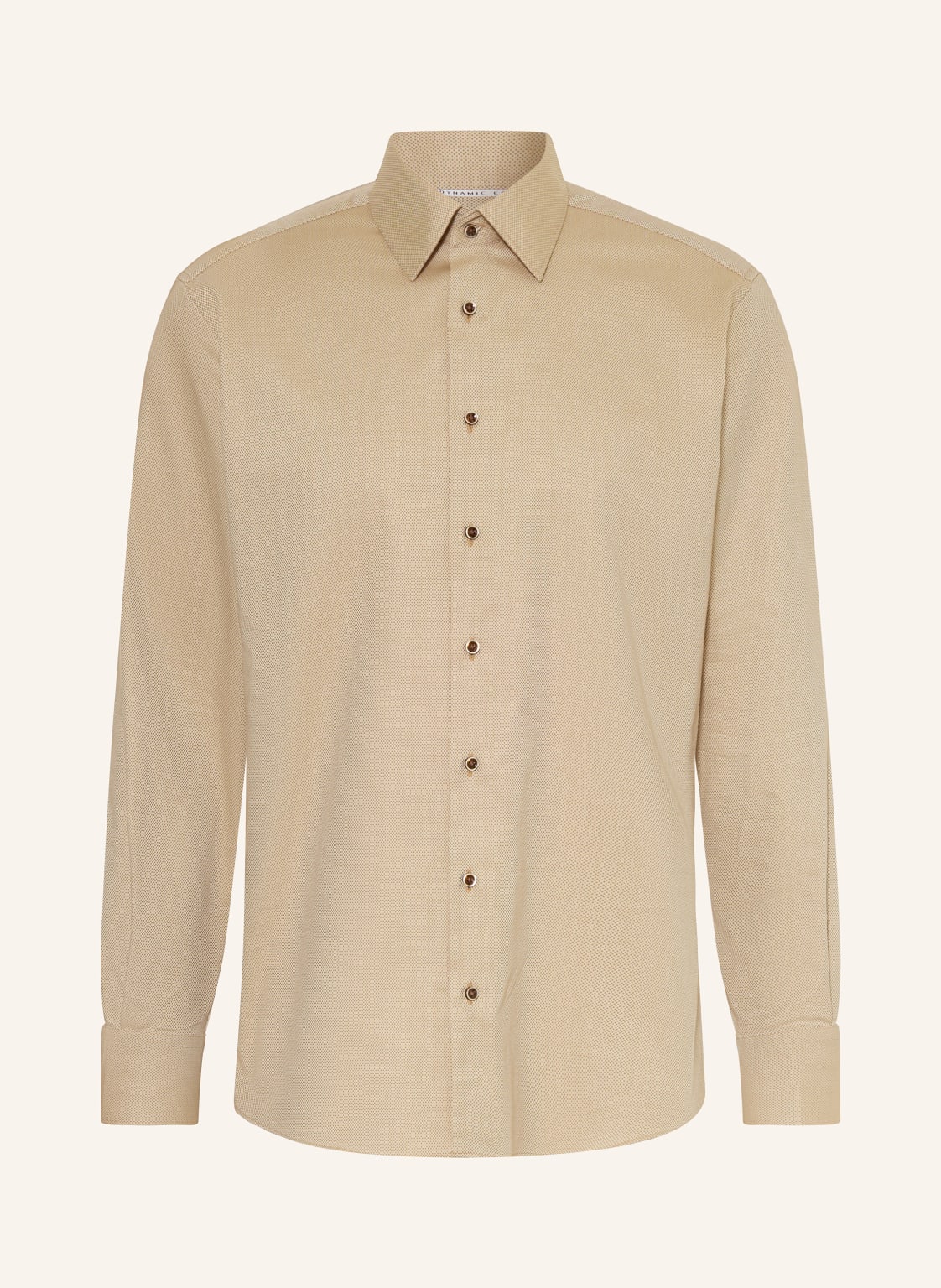 Eterna Hemd Modern Fit braun von Eterna