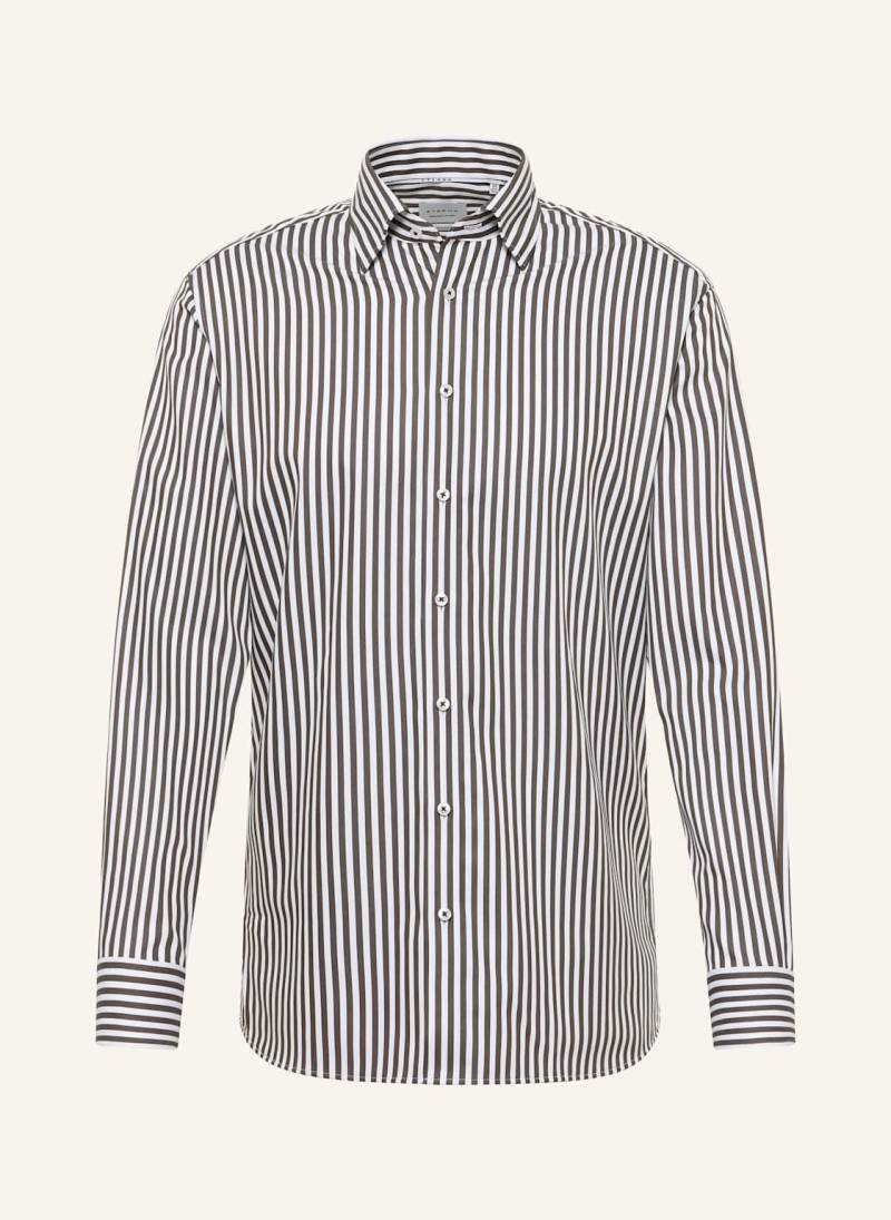 Eterna Hemd Modern Fit braun von Eterna