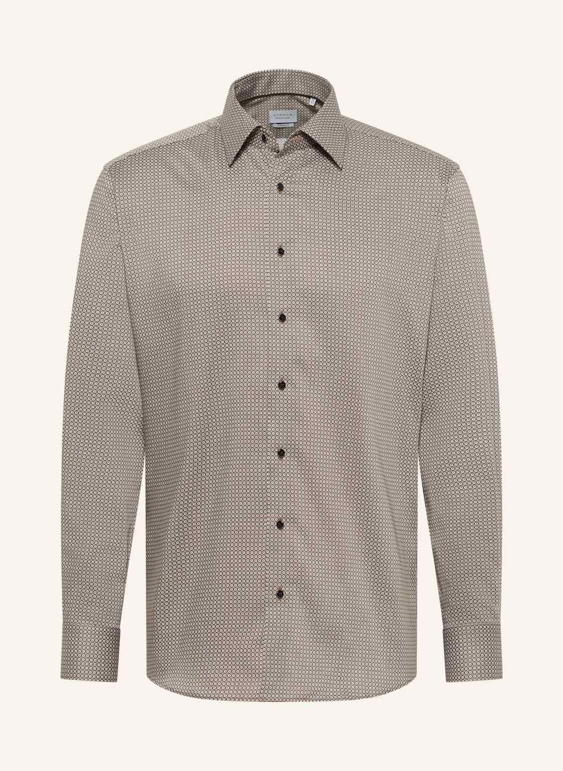 Eterna Hemd Modern Fit braun von Eterna