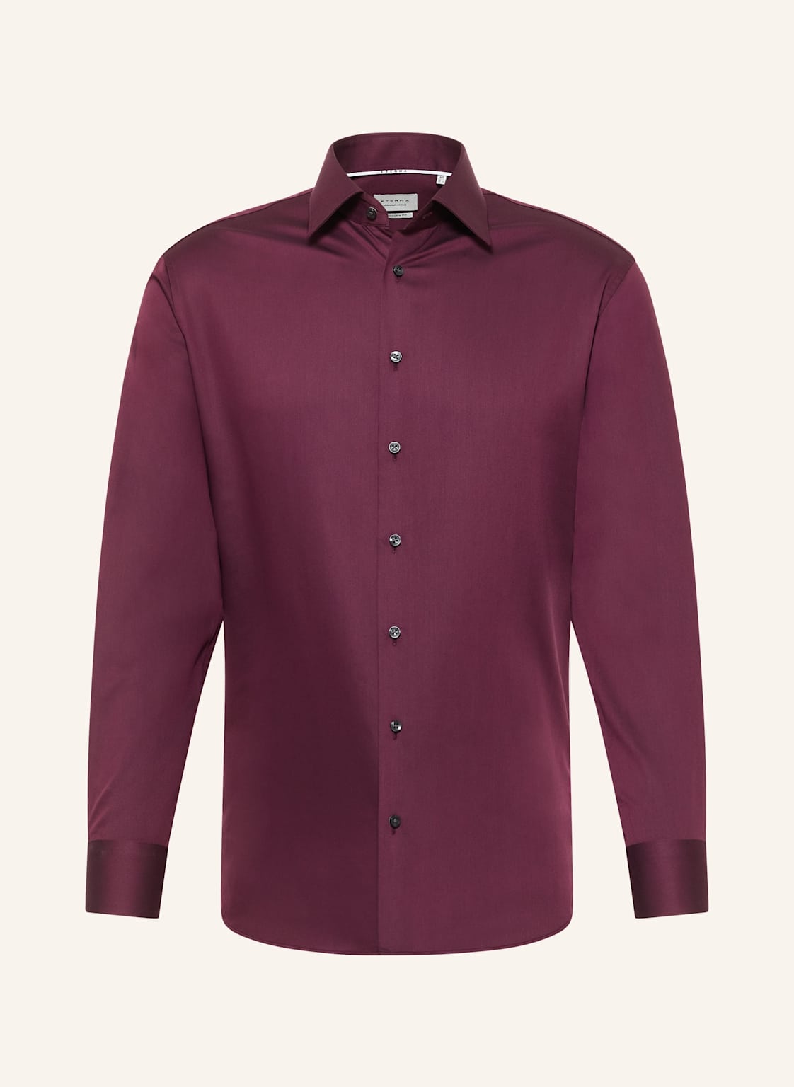 Eterna Hemd Modern Fit lila von Eterna